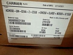 ABB ACH550-UH-024A-2 +C558 HVAC VFD Drive 7.5HP 240V NEMA1 Bypass Option