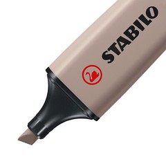 STABILO Highlighter BOSS ORIGINAL NatureCOLORS – Pack of 6 – Beige, Warm Grey…