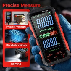Digital Multimeter Tester Auto-Ranging TRMS 6000 Counts Voltmeter Colour Display