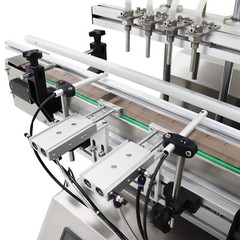 Auto Conveying Filling &Bottle Capping Machine 4 Head Magnetic Pump 8mm Nozzle