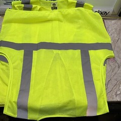Ergodyne GloWear 8205Z High Visibility Sleeveless Safety Vest Size LIME LARGE XL
