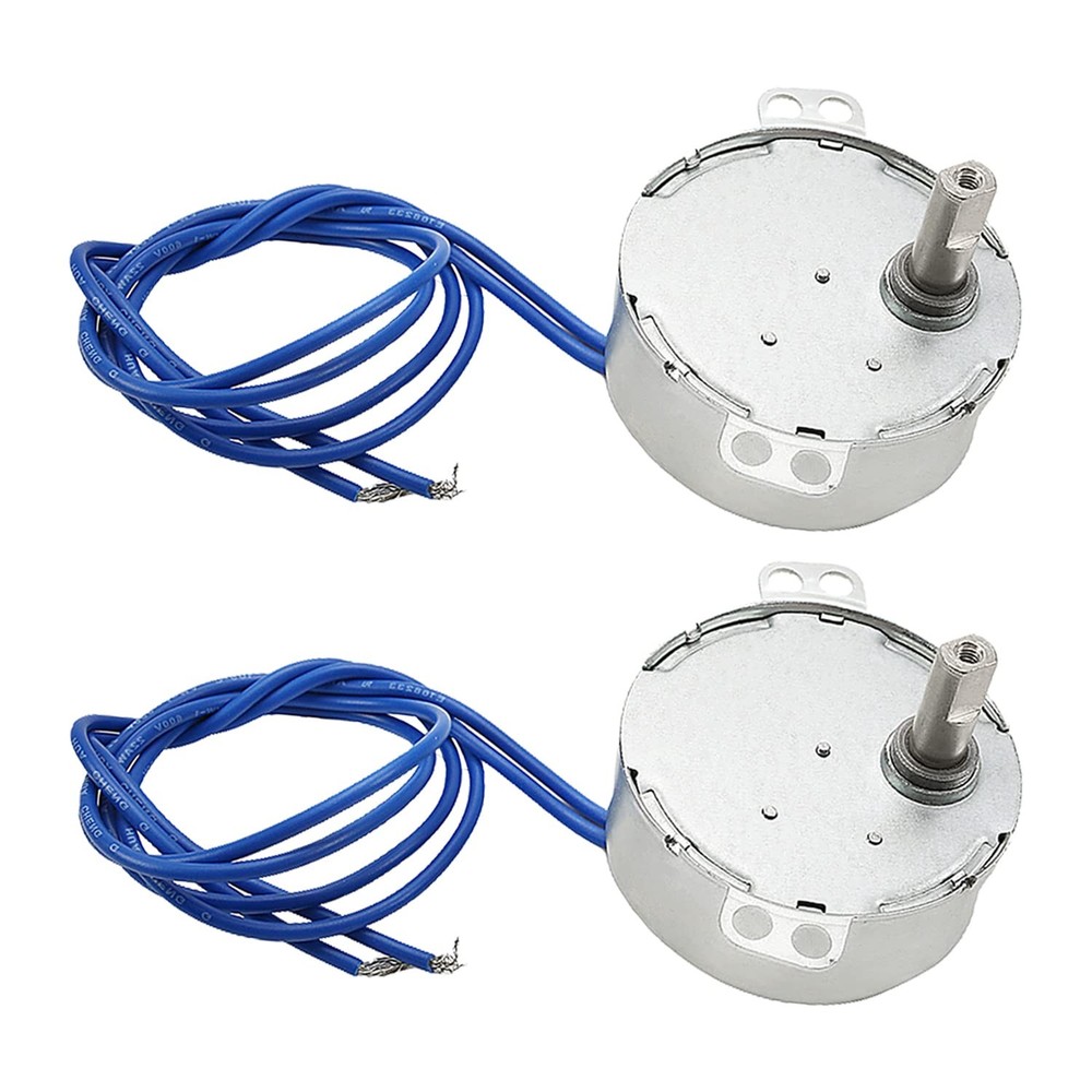 Fielect 2Pcs Synchronous Motor AC 110V 60-70RPM Turntable Motor CW/CCW Direct…