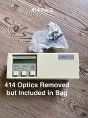 Lot of 8 XRITE 400 SERIES DENSITOMETERS + 918 COLORIMETER + SPARES For PARTS N/W