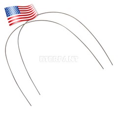 0.99/pack ETERFANT Dental Orthodontic Arch Wire Rectangular NiTi/Stainless Steel