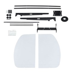 White 52″ X 52″ Tuff Top Tractor & Mower Canopy For ROPS 2″ x 2″ or 2″ x 3″