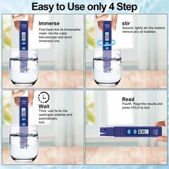 QNCIGER TDS Meter, Digital Water Quality Tester with Automatic Temperature…