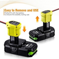 Converter DIY Step Down DC Voltage For RYOBI DC 18V To 12V 480W 40A Adapter Dock