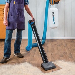 4″ Quick Change Floor Sweep Kit – Dust Collector Accessories, Handle & Wand Incl
