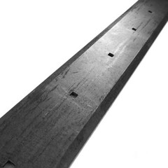 Titan Attachments 74in Hardened Carbon Steel Cutting Edge, Reverse Double Edgeg