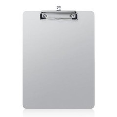 Metal Clipboard Case with Storage Box Self Locking A4 Paper Holder Aluminum
