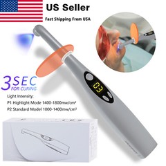 Dental Wireless 3 Second LED Curing Light Cure Lamp High Power curing light OR
