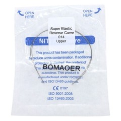 10 Pack Dental Orthodontic Niti Reverse Curve Round Arch Wires 014 Upper Bomaoer