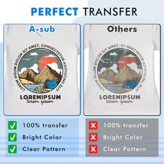 A-Sub Dtf Transfer Film Roll 13 X 328Ft Dtf Film For Sublimation Or Dtf Inkjet