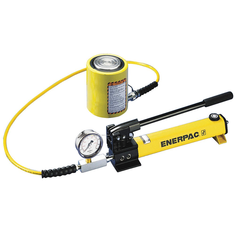 ENERPAC SCL201H Low Profile Ram and Pump Set 4YDY9
