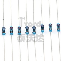 10Pcs 2W Metal Film Resistors ±1% Range of Value 0.1Ω to 1MΩ Various Values