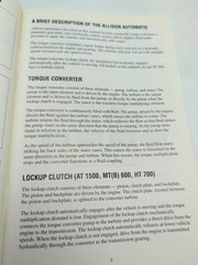 Allison Operators Manual AT MT HT Series Transmissions OM1334EN