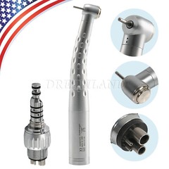 USA Dental High Speed Handpiece 4 Hole Fiber Optic LED Coupler fit KAVO 6Pin