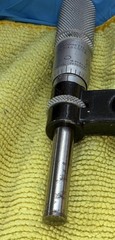 L S STARRETT Co., ATHOL Mass. USA 5 IN. No. 436 6 IN. Outside Micrometer