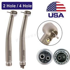 Turbina LED 2/4 orificios con pieza mano de alta velocidad dental NSK Style