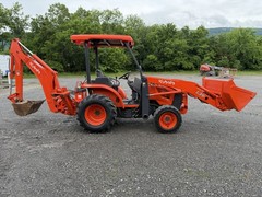 KUBOTA L39 LOADER BACKHOE – 4X4 – 12 SPD GLIDESHIFT – COUPLER – AUTO LEVEL
