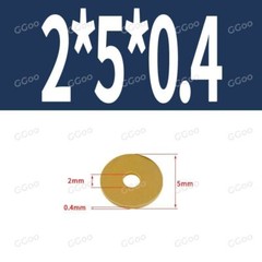 DIN 125A Brass Flat Washer M2 M2.5 M3 M4 M5 M6 M8 M10 M12 M16 M18 M20 M22 M24