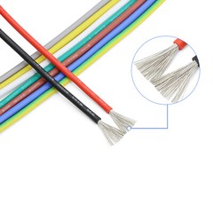 6000V 200℃Silicone cable high voltage high temperature wire 14/16/18/20/22 AWG