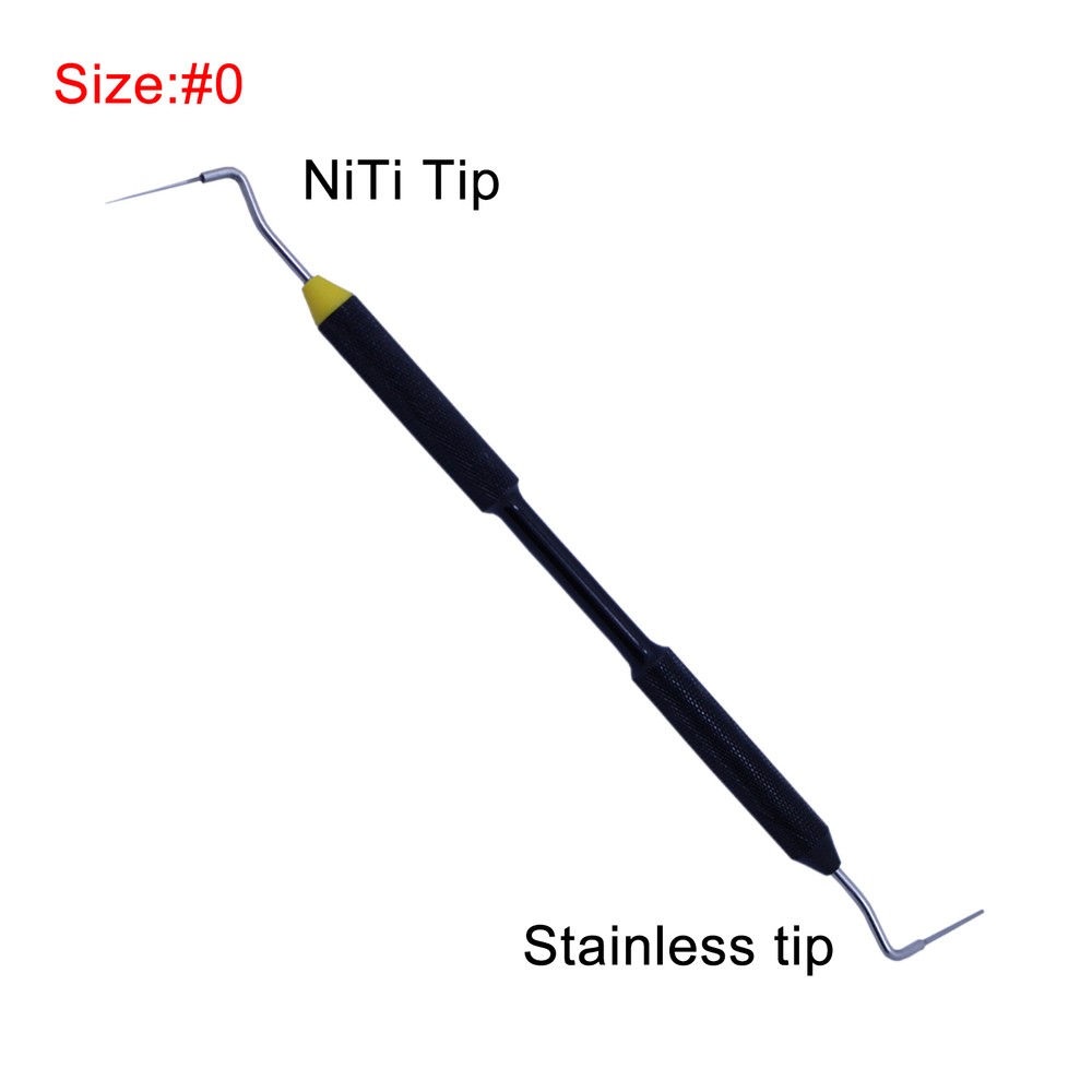 Dental Endo Buchanan Hand Plugger NiTi Tip Fill Obturation Yellow Red Blue ns
