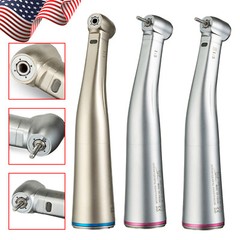 Dental 1:5 Increasing Contra Angle Optic LED Handpiece Fit NSK Electric Motor cw