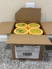 3M Scotch Ultimate Paint Edge Masking Tape 2460 – Gold, 1.5 in x 60 yd, 24 ROLLS