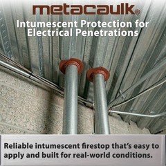 Metacaulk 150+ Firestop Sealant Red 10.3oz Cartridge Full Case of 12