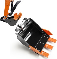 Mini Excavator Bucket, 11.4”/290MM Backhoe and Digging Bucket for Excavator