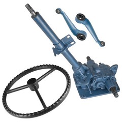 Caltric D6NN3600B E0NN3503AA Steering Wheel & Shaft W/ Arms For Ford 2000 2100