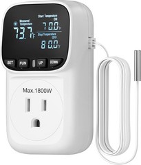Digital Temperature Controller Thermostat 15A 1800W Greenhouse Incubator Heater
