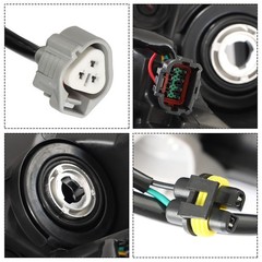 Maxima 2016-2018 Headlight Assembly Black Projector Right Side RH