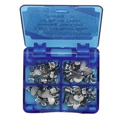 80Pcs Dental Orthodontic Buccal Tubes 1st 2nd Molar Bondable Roth MBT 0.022 3G