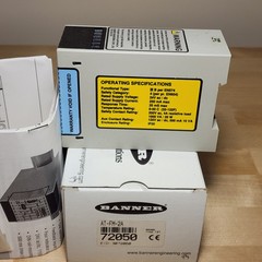 Banner AT-FM-2A Safety Relay 72050 24VAC/DC