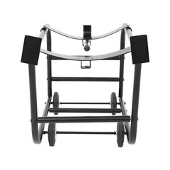 TFCFL 55 Gallon Drum Cradle, Movable Drum Cradle Drum Stand 600-pound Capacity,