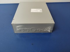 HAMMOND CSKO16124 Junction Box N1 Screw Cover w/KO’s – 16 x 12 x 4 – Steel/Gray