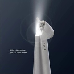 DMXDENT Dental 1:1/1:4.2 /1:5 Contra Angle Fiber Optic LED Low Speed Handpiece