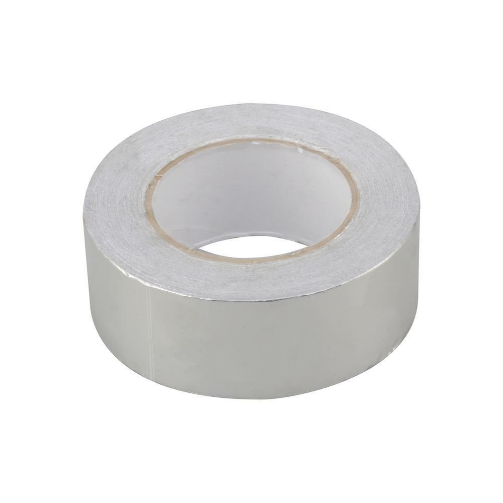 Aluminum Foil Tape 2″ X 50 Yard – High Strength Flame Resistant Silver Finish