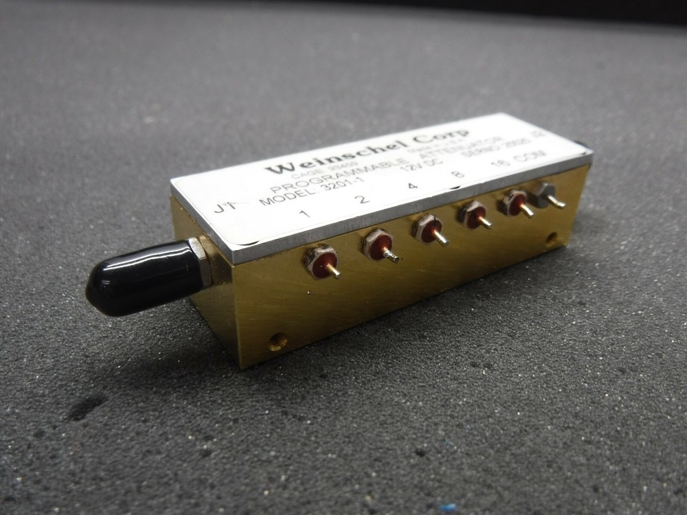 Lucas Weinschel Programmable Attenuator 3201-1 12 VDC