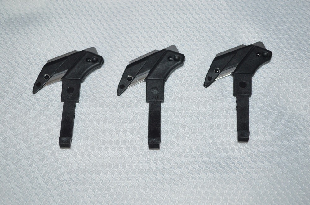 KLEVER CUTTER ~ XCHANGE ~ SAFETY CUTTER ~ 3 REPLACEABLE BLADES ~ KCJ-XH-35 ~ NEW