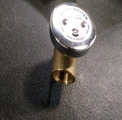 Water Anti-Siphon Vacuum Breaker, 3/4 in., Brass Body & Chrome-Plated Cap.