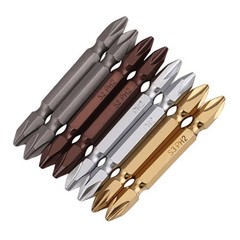 S2/S3 Double Ended Power Drill Screwdriver Bit Phillips Magnetic PH2x50/65-200mm