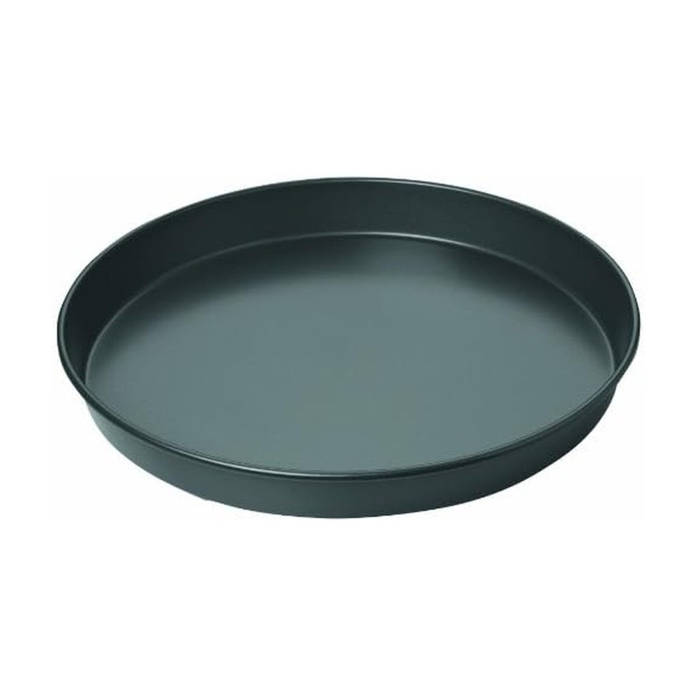 Chicago Metallic 14-Inch Deep Dish Pizza Pan, Nonstick Carbon 14-Inch, Silver