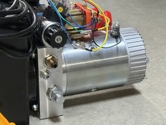 12L Double Acting Hydraulic Pump DC 12V Dump Trailer Horizontal Power Unit 2.2kw