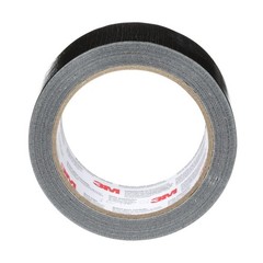 3M Black Duct Tape, 1.88 In x 20 Yds Heavy Duty Water-Resistant Cloth Tape,1Roll