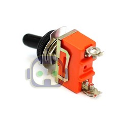 2PC 12V Heavy Duty Toggle Flick Switch On Off Car Boat SUV Dash Light Metal SPST