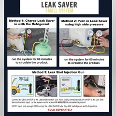 Leak Saver Direct Inject Refrigerant Leak Sealer – Small System Up to 1 Ton