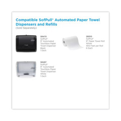 SofPull 9” Paper Towel Roll by GP PRO (Georgia-Pacific), White, 26610, 400